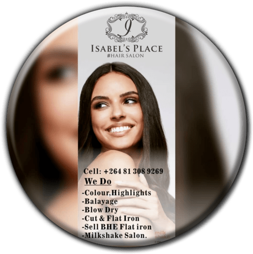 Isabel's Place - Beauty Salons :  Professional Hair, Skin & Nail Services in Walvis Bay, Namibia