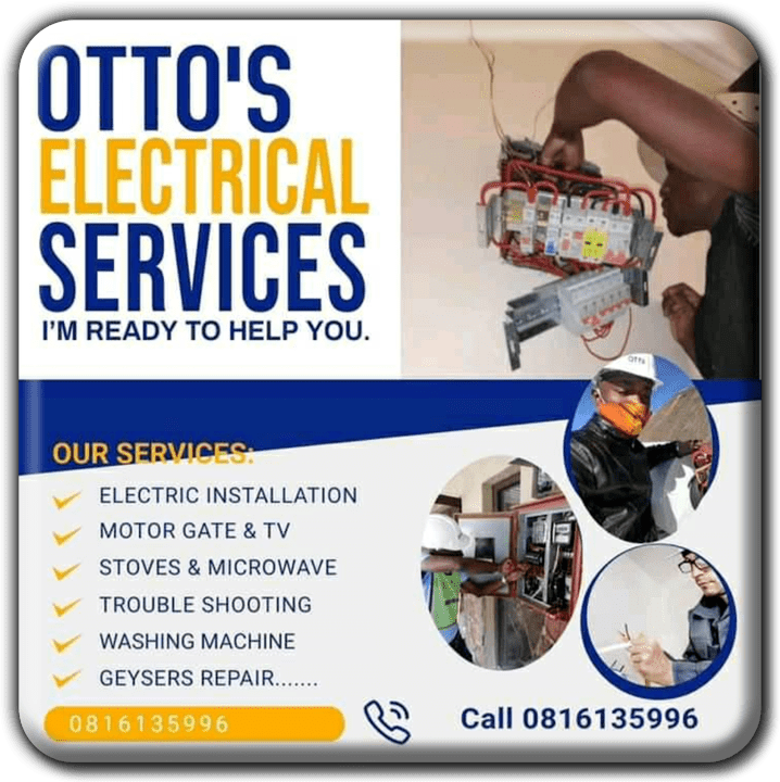 Otto's Electrical Services - Electrical Contractors in Windhoek, Namibia