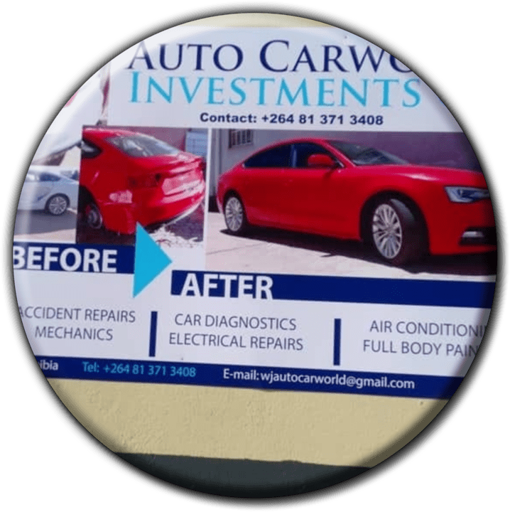 Carworld Panel Beaters - Panel Beaters & Spray Painters in Windhoek, Namibia